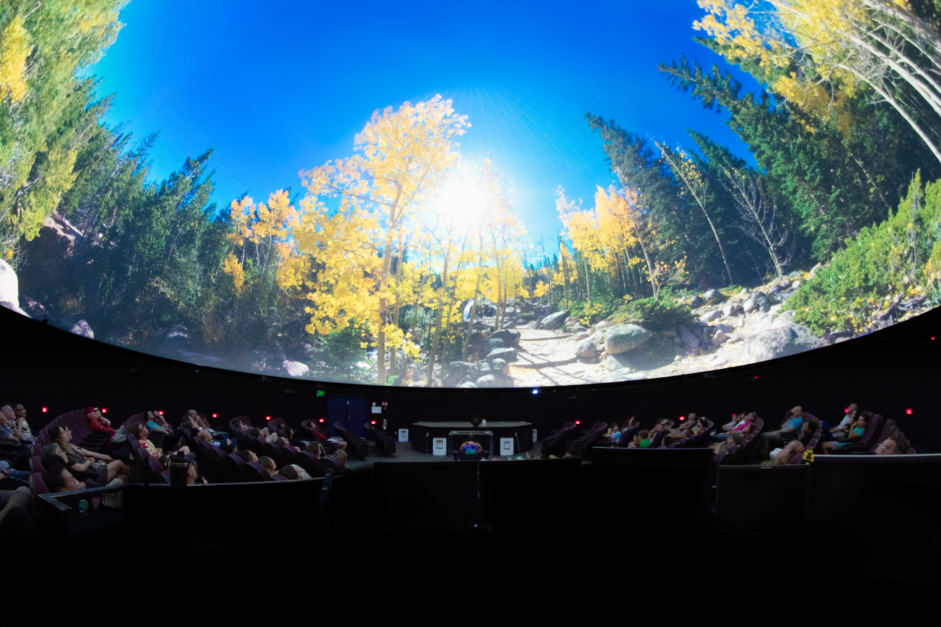 <i>Keep Searching</i>, Directed by Sam Stevens (2023). Photo from the World Premiere at Fiske Planetarium in Boulder, Colorado.